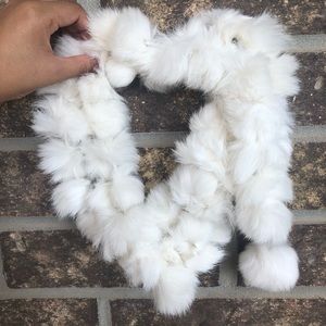 Rabbit Fur Scarf